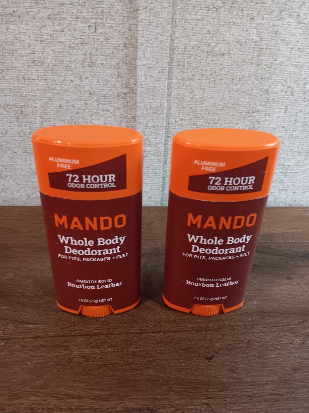 Mando -Whole Body Deodorant - Orange/Brown